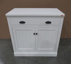 Open Box: Aubrey Modular Media Cabinet Door Base (36") - Dutch White
