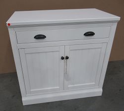 Open Box: Aubrey Modular Media Cabinet Door Base (36") - Dutch White