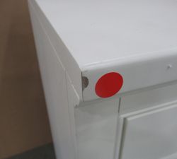 Open Box: Aubrey Modular Media Cabinet Door Base (36") - Dutch White