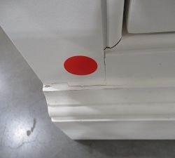 Open Box: Aubrey Modular Media Cabinet Door Base (36") - Dutch White