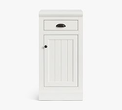 Open Box: Aubrey Modular Media Cabinet Door Base Right (18"W x 36"H) - Dutch White