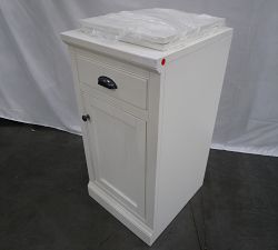 Open Box: Aubrey Modular Media Cabinet Door Base Right (18"W x 36"H) - Dutch White