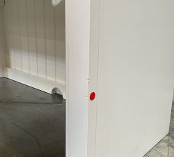 Open Box: Aubrey Modular Media Hutch (36"W x 48"H) - Dutch White