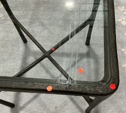 Open Box: Bodhi Square Metal End Table (20") - Bronze