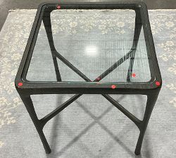 Open Box: Bodhi Square Metal End Table (20") - Bronze