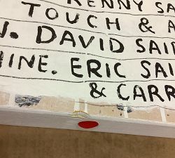 Open Box: Legends Wall Art (72"W x 36"H)