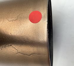 Open Box: Leo Round Metal Accent Table (10") - Gold