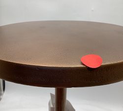 Open Box: Leo Round Metal Accent Table (10") - Gold