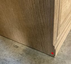 Open Box: Livingston Modular 2-Drawer Lateral File Cabinet without Top (35") - Gray Wash