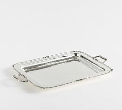 Open Box: LoveShackFancy Silver Decorative Tray, Small