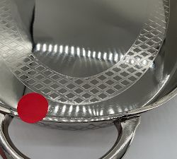 Open Box: Monique Lhuillier Trelliage Bar Tray - Silver