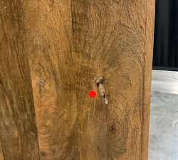Open Box: Oakleigh Nightstand (25") - Heirloom Wheat, Traditional Hardware