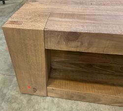 Open Box: Rockport Grand Square Coffee Table (55") - Cocoa Brown