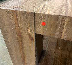 Open Box: Rockport Square Reclaimed Wood Coffee Table (44") - Cocoa Brown