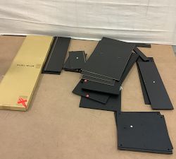 Open Box: Temple Street Closet Rail with Drawer - Matte Black
