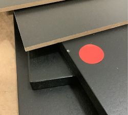 Open Box: Temple Street Closet Rail with Drawer - Matte Black