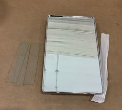 Open Box: Vintage Recessed Medicine Cabinet (21" x 34") - Chrome