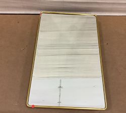 Open Box: Vintage Recessed Medicine Cabinet (21" x 34") - Polished Nickel