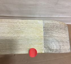 Open Box: Walker Mirror, Rectangle (30" x 40") - White Wash