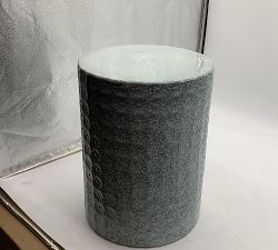 Open Box: Zahra Ceramic Round Outdoor Side Table (13") - Blue