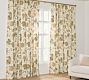 Lydia Palampore Embroidered Curtain