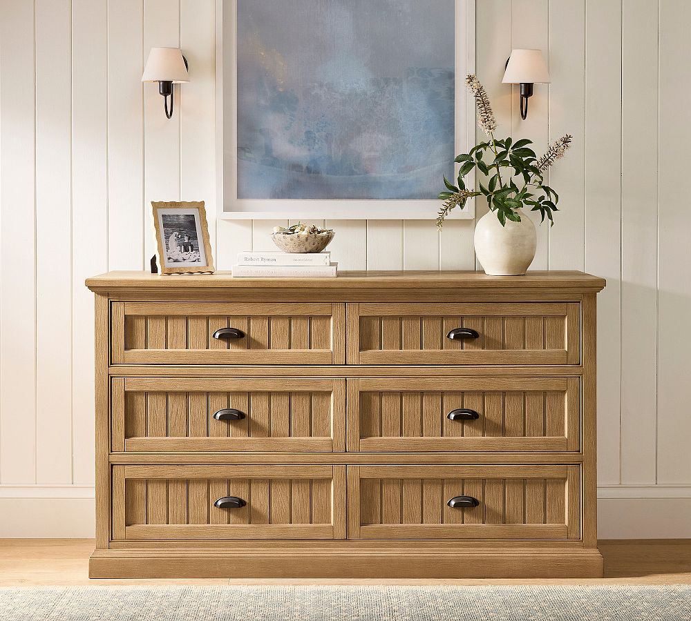 Aubrey 6-Drawer Dresser (64.5") by Pottery Barn