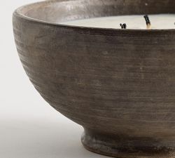Rustic Brown Candle - Bergamot Cypress