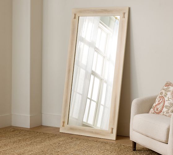 Butterfly Joint Rectangle Floor Mirror