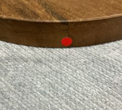 Open Box: Cayman Round Side Table (18") - Antique Umber