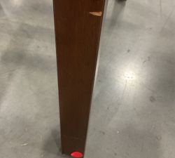 Open Box: Classic Leather Bar Stool (30") - Burnished Saddle, Espresso