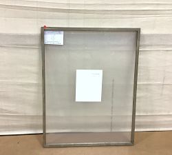 Open Box: Floating Wood Gallery Frame, 28" x 36" (29" x 37" Overall) - Gray Wash