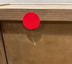 Open Box: Modern Heirloom Leather Bar Cabinet (36") - Seadrift