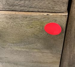 Open Box: Oakleigh 5-Drawer Dresser (33"), Modern Hardware - Heirloom Wheat finish