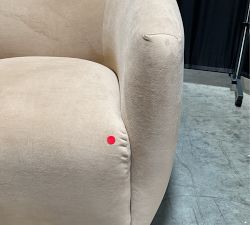 Open Box: Payton Swivel Chair - Performance Everydayvelvet™ Camel
