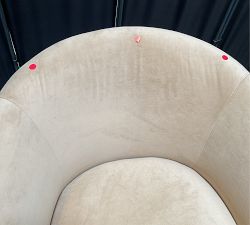 Open Box: Payton Swivel Chair - Performance Everydayvelvet™ Camel