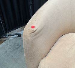 Open Box: Payton Swivel Chair - Performance Everydayvelvet™ Camel