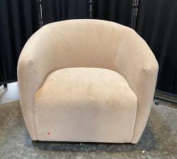 Open Box: Payton Swivel Chair - Performance Everydayvelvet™ Camel