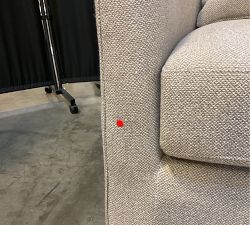 Open Box: Remmy Swivel Chair (39") - Performance Boucle Pebble