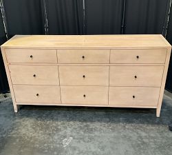 Open Box: Rylee 9-Drawer Dresser (70") - White Wash