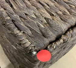 Open Box: Seagrass Handcrafted Divided Hamper - Raleigh