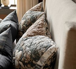 Cordelia Toile Reversible Quilted Sham
