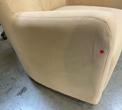 Open Box: Hart Swivel Chair - Performance Everydayvelvet™ Camel