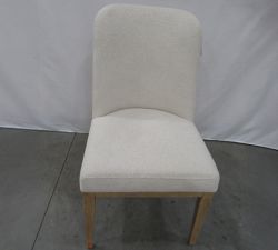 Open Box: Layton Grand Upholstered Dining Chair - Performance Boucle Oatmeal, Seadrift