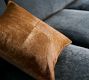 Pieced Hide Pillow Cover
