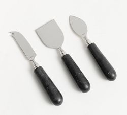 Marquino Marble Cheese Knives - Set of 3