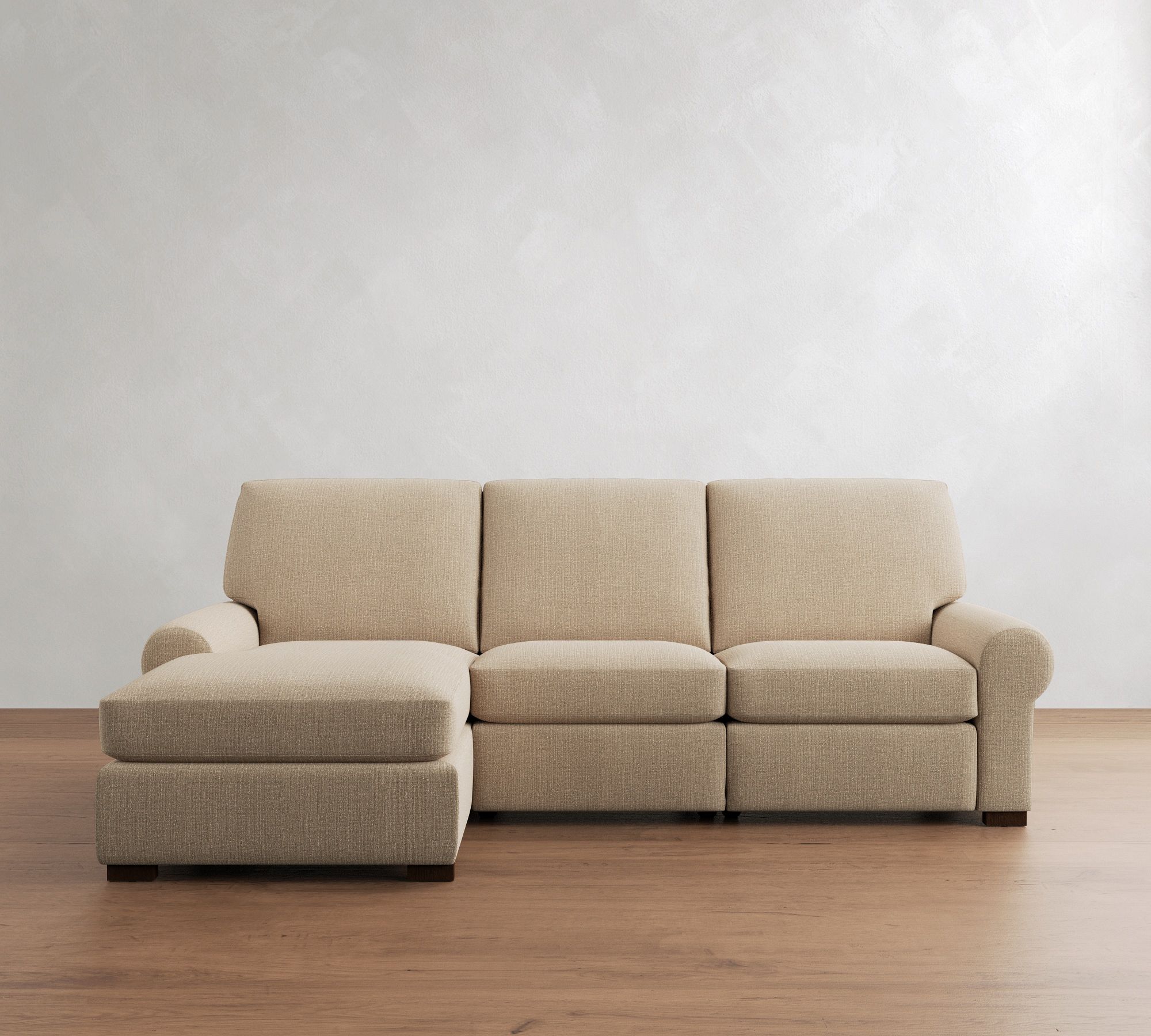 Turner Roll Arm Power Reclining Chaise Sectional (105"&ndash;117") - thumbnail 8