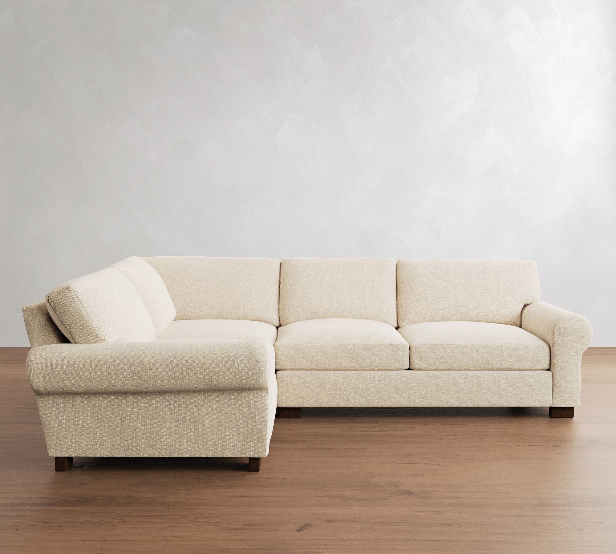Turner Roll Arm 3-Piece Sectional (113") - thumbnail 3