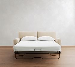 Pearce Modern Square Arm Sleeper Sofa (59"&ndash;83")