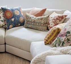 Corin Embroidered Pillow Cover