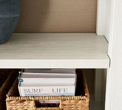 Dillon Grand Glass Media &amp; Bookcase Suite (180")